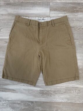 Men's Old Navy Khaki Cotton Blend Shorts - Ultimate Slim size 33